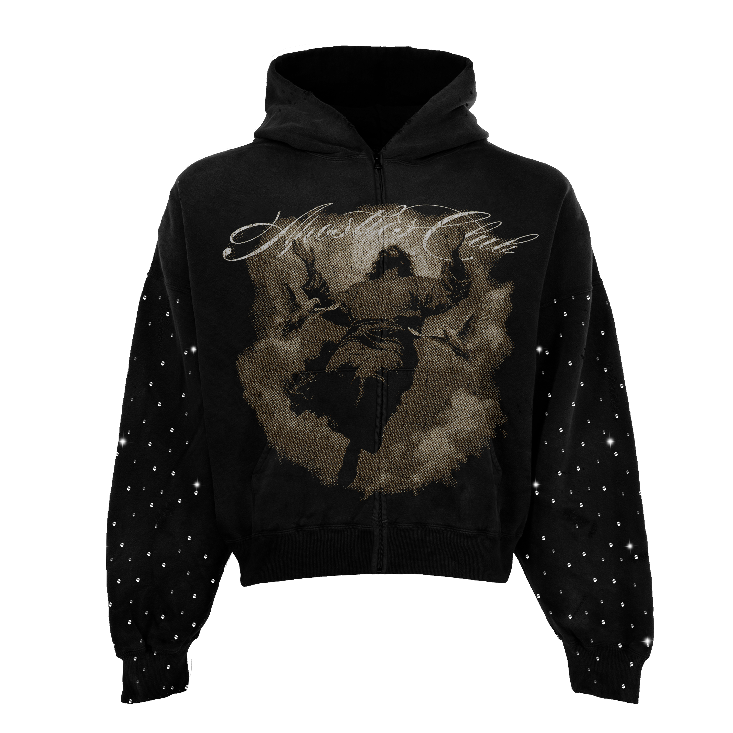 Redeemer Rhinestone Hoodie