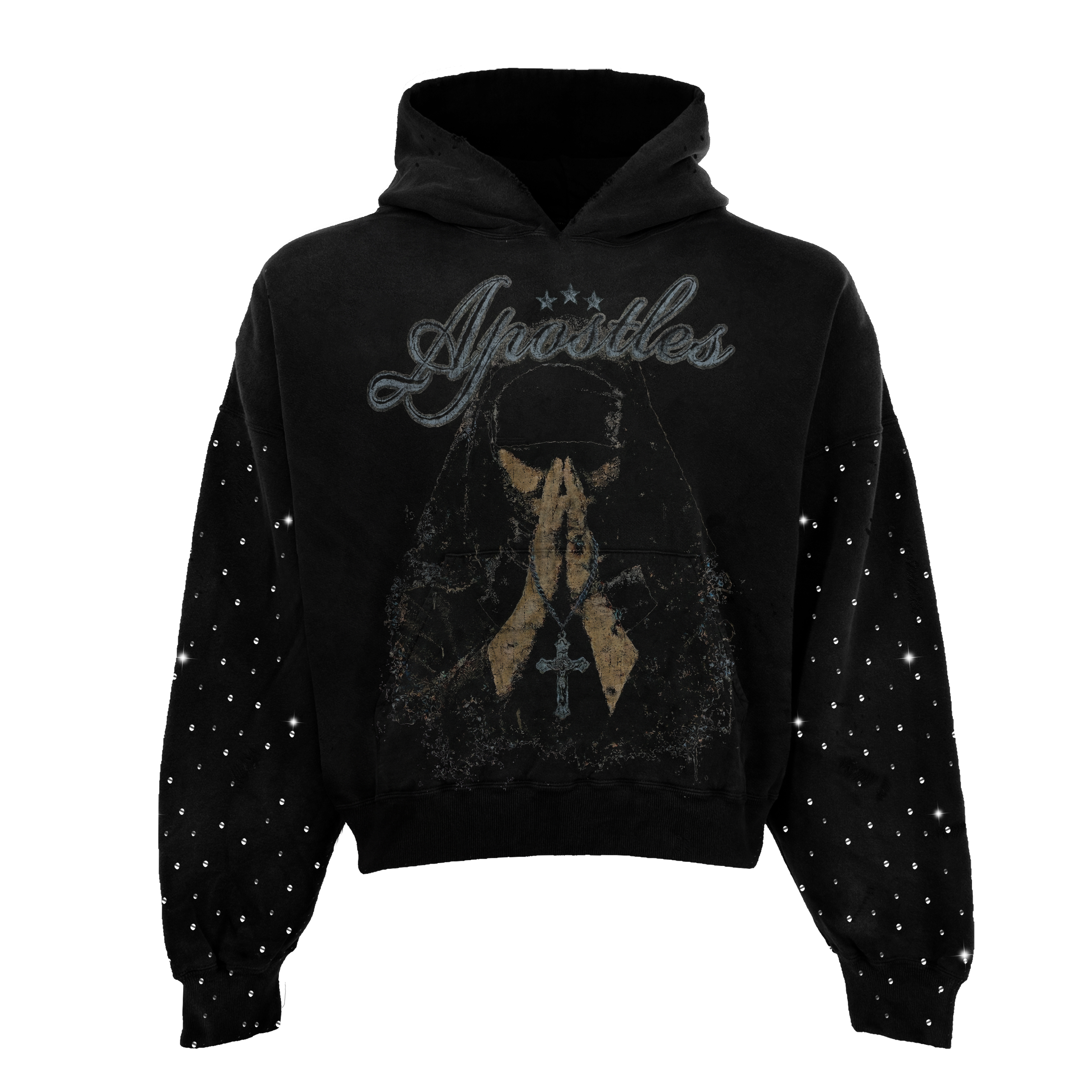Devotion Rhinestone Hoodie