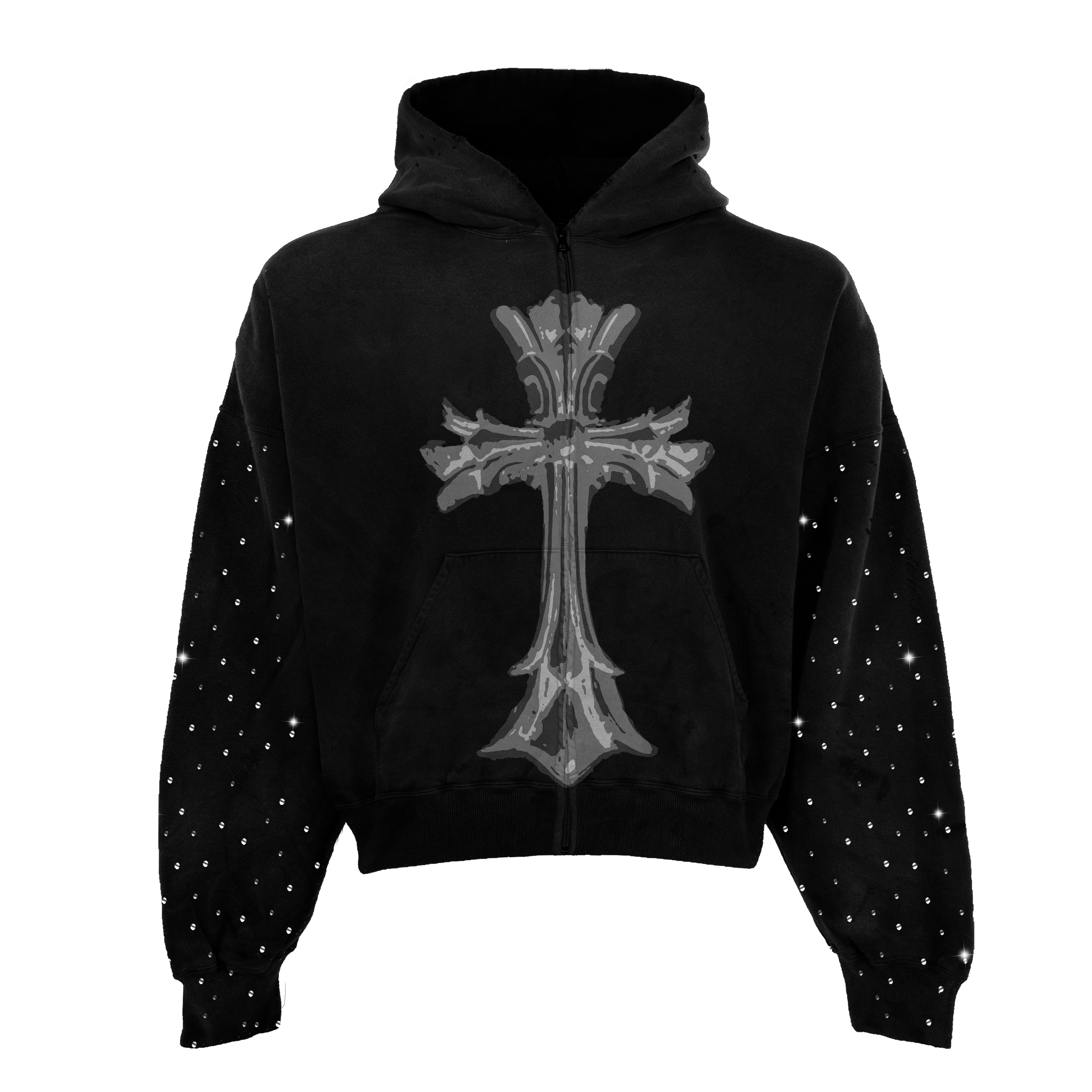 Sanctum Rhinestone Zip Up