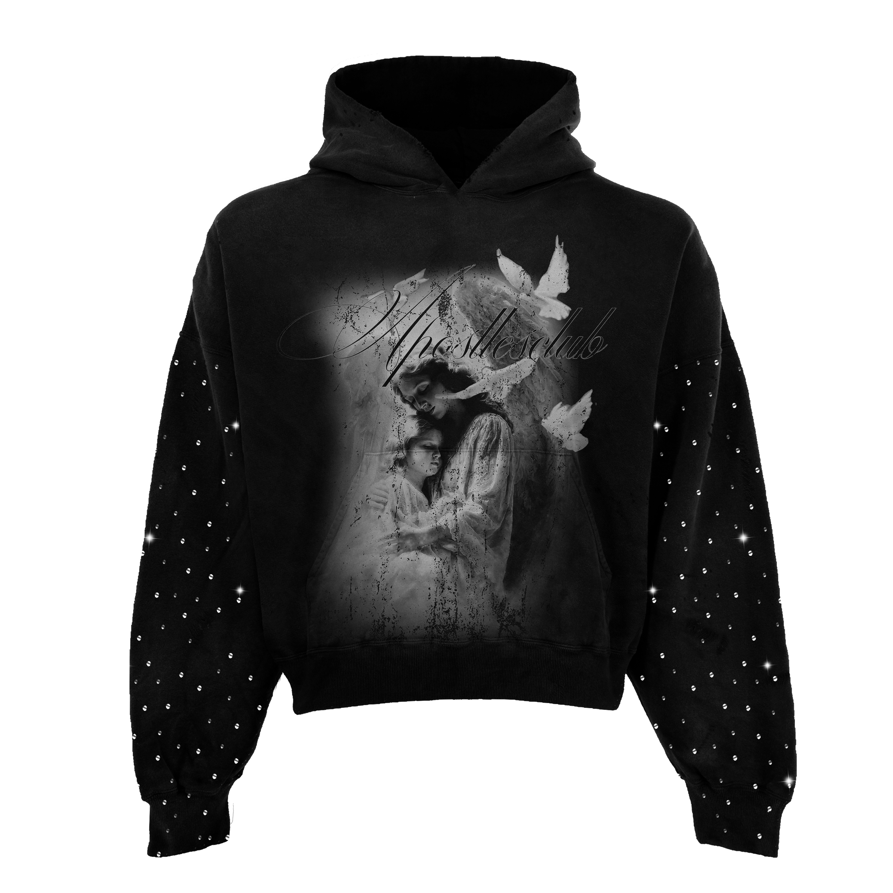 Guardian Rhinestone Hoodie