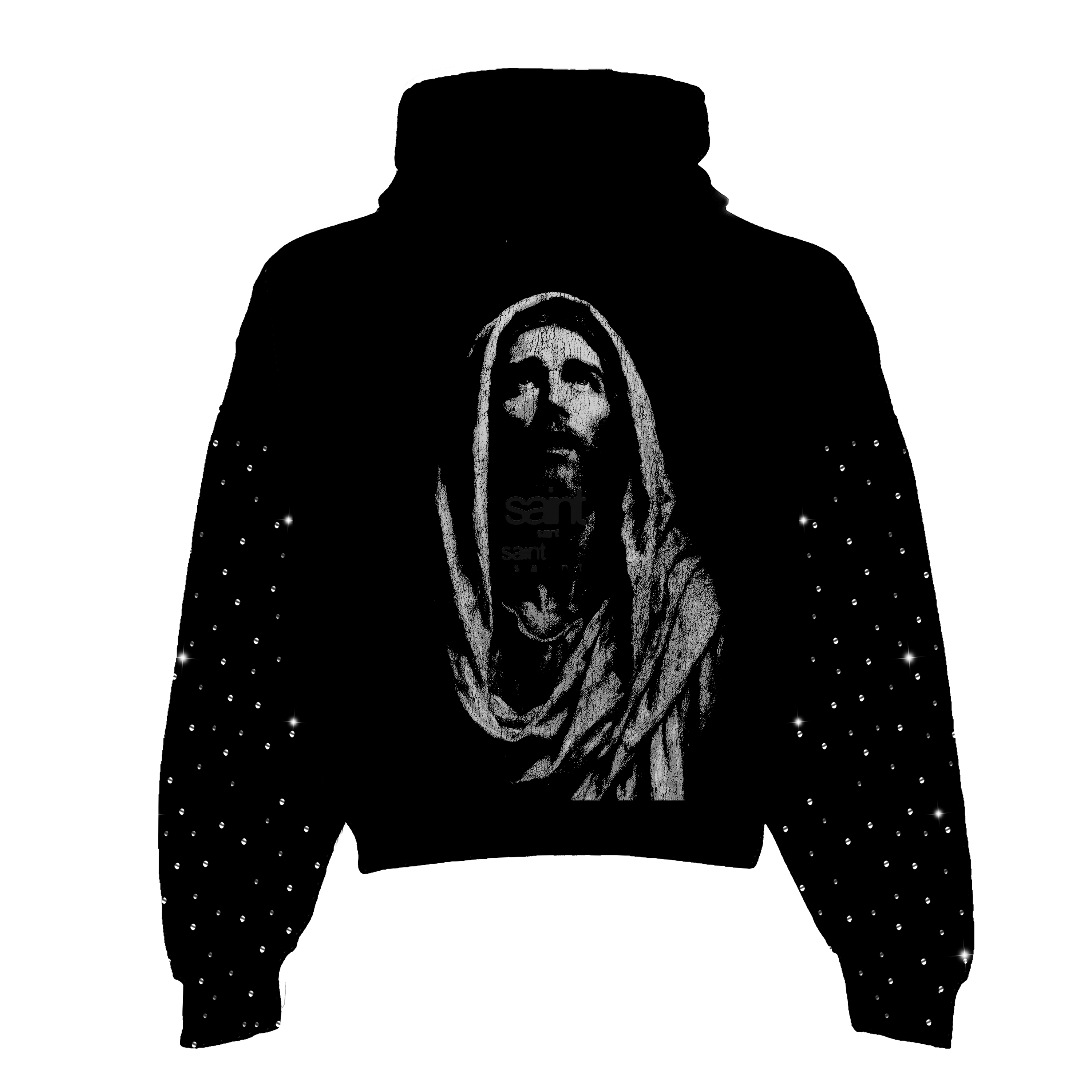 Anointed Rhinestone Hoodie