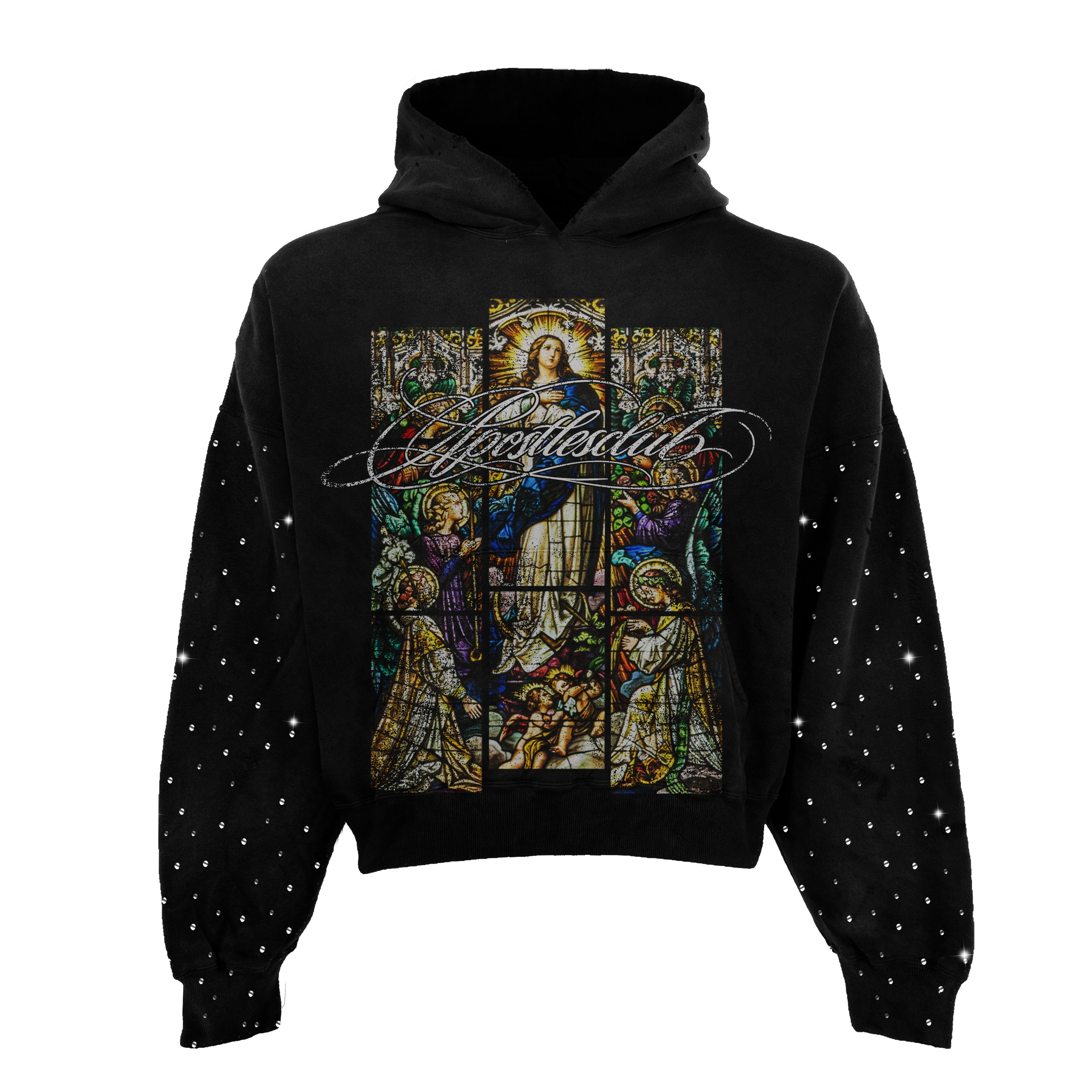 Cathedral Rhinestone Hoodie